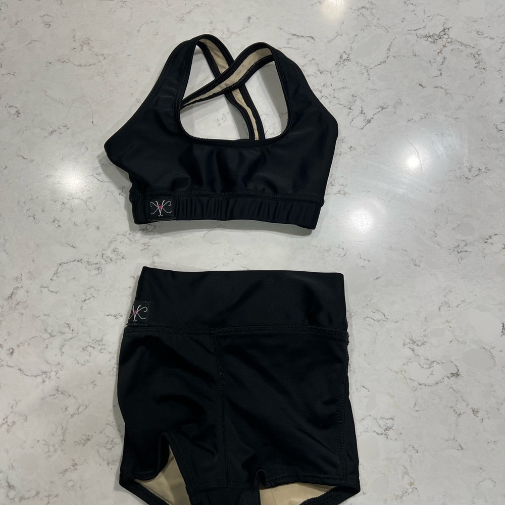 Kids Black Matching Set
